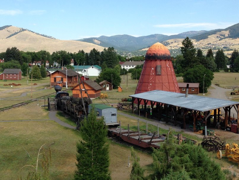 The Historical Museum at Fort Missoula, Montana, USA